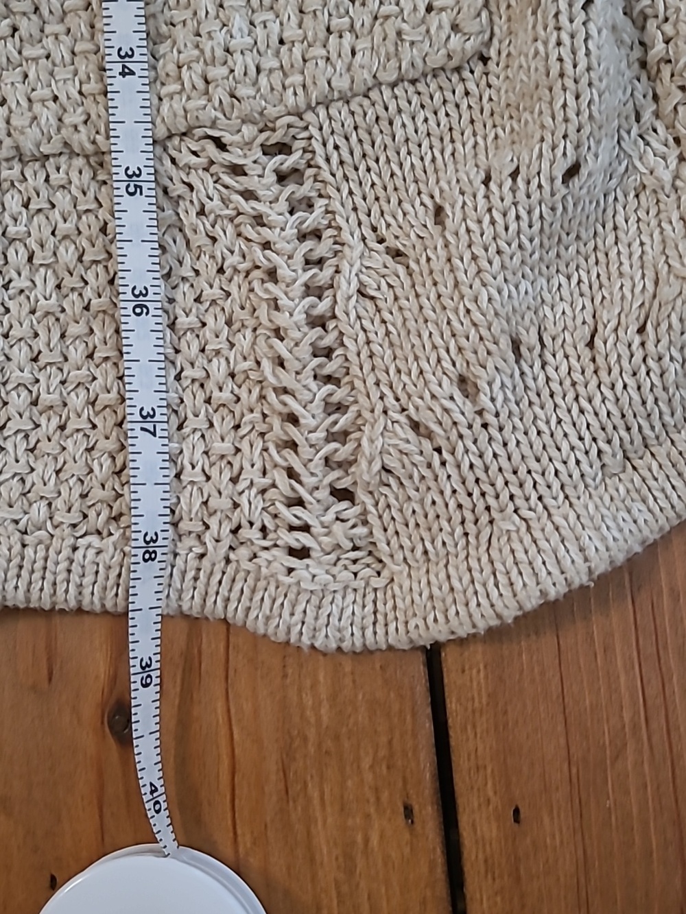Long Crochet Duster Cardigan - Picture 6 of 8